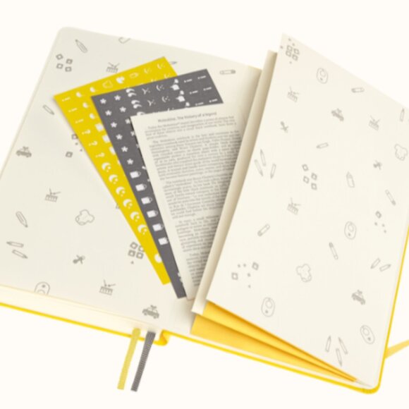 NWT Moleskine Baby Journal – Pregnancy & Baby's First 2 Years (English/French) - Picture 2 of 7